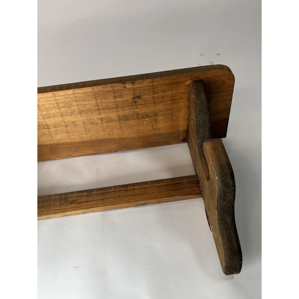 Vintage Wooden Wall Shelf Primitive Cottagecore Grandmacore